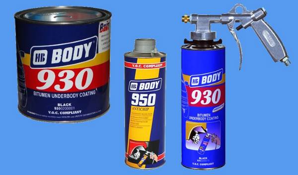 Мастика Body 930: описание и рекомендации по использованию антикора - фото