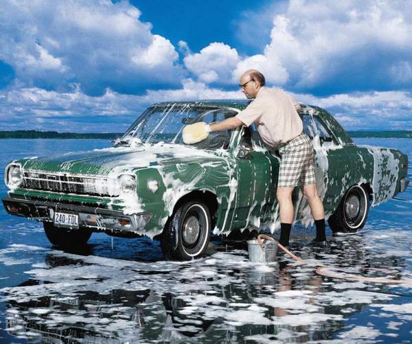 Как правильно мыть автомобиль - фото
